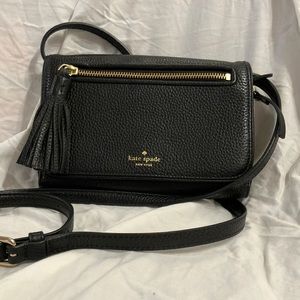 Black Kate Spade wallet purse